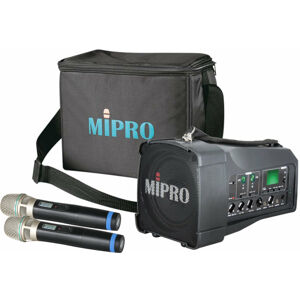 MiPro MA-100DB Vocal Dual Set Bateriový PA systém