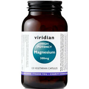 Viridian High Potency Magnesium 120 caps Kapsle