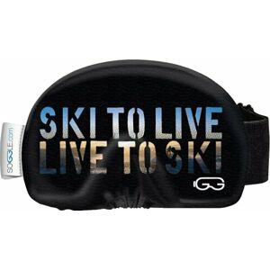 Soggle Goggle Cover Text Live To Ski Obal na lyžařské brýle