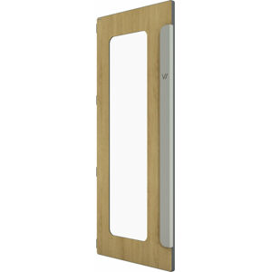 Vicoustic VicBooth Ultra Door with Window Natural Oak