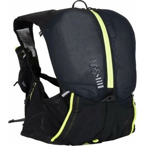 Rock Experience Mach Skin Trail Running Backpack Caviar/Safety Yellow UNI Běžecký batoh