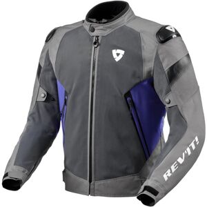 Rev'it! Jacket Control Air H2O Grey/Blue S Textilní bunda