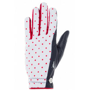 Golfino Dot Printed Womens Golf Glove White LH L