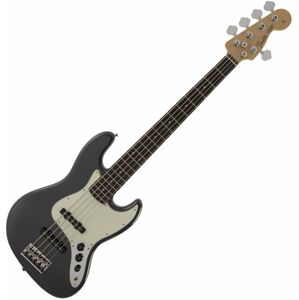 Fender MIJ Hybrid Jazz Bass V RW Charcoal Frost Metallic