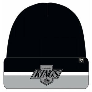 Los Angeles Kings Split Cuff Knit Black Hokejová čepice