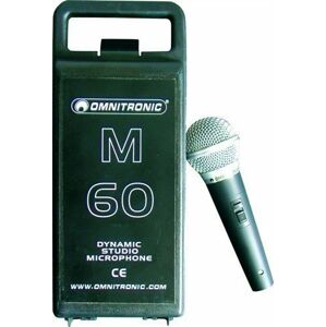 Omnitronic M-60 Vokální dynamický mikrofon