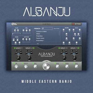New Nation Albanju - Middle Eastern Banjo (Digitální produkt)