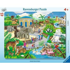 Ravensburger Puzzle Navštivte Zoo 45 dílů