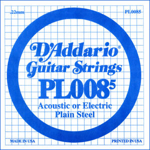 D'Addario PL 0085 Samostatná struna pro kytaru