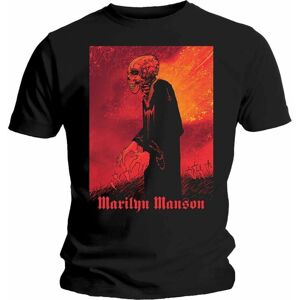 Marilyn Manson Tričko Mad Monk Black L
