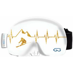 Soggle Goggle Protection Heartbeat White/Gold Obal na lyžařské brýle