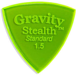 Gravity Picks GSSS15P Stealth Standard 1.5mm Polished Fl. Green