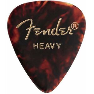Fender 351 Shape Classic Celluloid Picks Shell Heavy