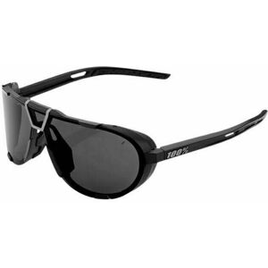 100% Westcraft Matte Black/Smoke Lens Cyklistické brýle