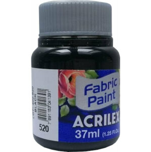 Acrilex 4140520 Barva na textil 37 ml Black