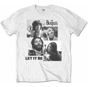 The Beatles Tričko Let it Be L White