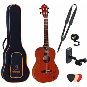 Ortega RU5MM-BA Deluxe SET Barytonové ukulele Natural