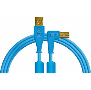 DJ Techtools Chroma Cable Modrá 1,5 m USB kabel