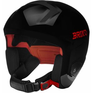 Briko Vulcano 2.0 Shiny Black/Orange XL Lyžařská helma