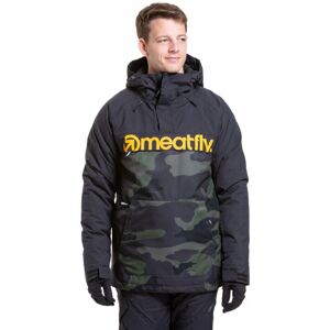 Meatfly Slinger Mens SNB and Ski Jacket Rampage Camo M Lyžařská bunda