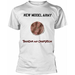 New Model Army Tričko Thunder And Consolation Bílá S