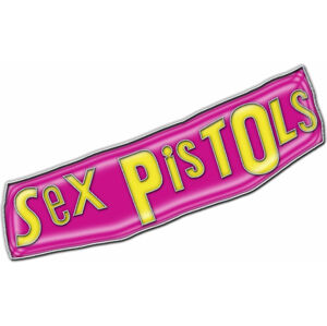 Sex Pistols Logo Odznak Růžová