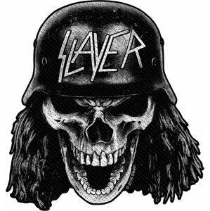 Slayer Wehrmacht Skull Nášivka Černá