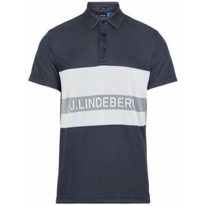 J.Lindeberg Theo Slim Fit Tx Jaquard Mens Polo Shirt JL Navy M