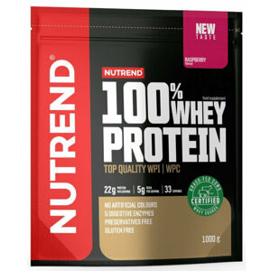 NUTREND 100% Whey Protein Raspberry 1000 g