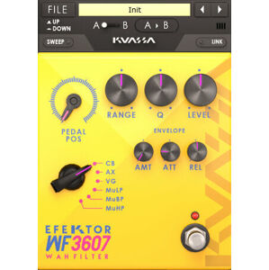KUASSA Efektor WF3607 Wah Filter (Digitální produkt)