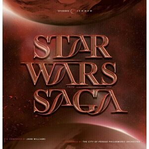 The City Of Prague - Star Wars Saga (Deluxe Edition) (Transparent Red Coloured) (2LP)