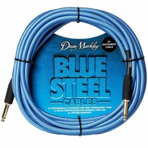 Dean Markley DMBSIN20S Modrá 6 m Rovný - Rovný