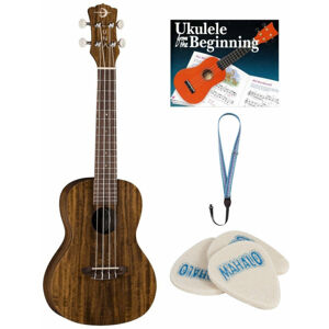Luna UKE-ACC SET Koncertní ukulele Natural