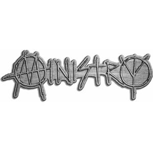 Ministry Logo Metal Odznak Šedá Hudební odznaky