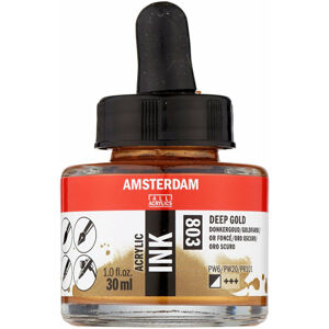 Amsterdam Acrylic Ink 30 ml 803 Deep Gold