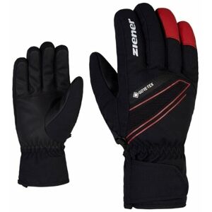 Ziener Gunar GTX Black/Red 10 Lyžařské rukavice