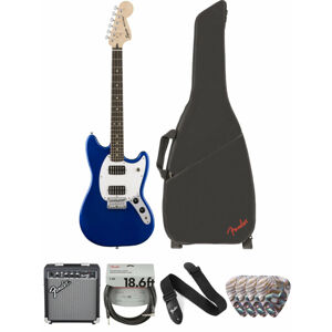 Fender Squier Bullet Mustang HH IL Imperial Blue Deluxe SET Imperial Blue