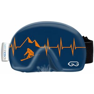 Soggle Goggle Protection Heartbeat Blue/Orange Obal na lyžařské brýle