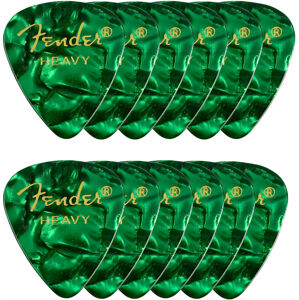 Fender 351 Shape Premium Green Moto Heavy 12 Pack