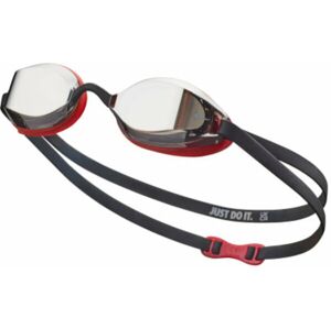 Nike Plavecké brýle Legacy Mirror Goggles Red Black UNI
