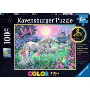 Ravensburger Puzzle Jednorožci v měsíčním světle 100 dílků