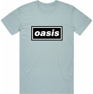 Oasis Tričko Decca Logo Modrá L