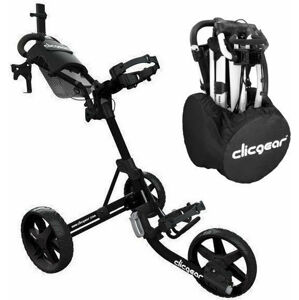 Clicgear Model 4.0 SET Matt Black Manuální golfové vozíky