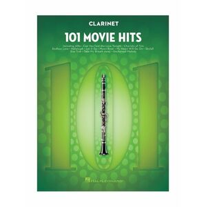 Hal Leonard 101 Movie Hits For Clarinet Noty