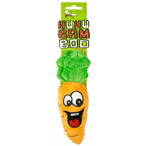 Huhubamboo Carrot Hračka pro psy 15 cm