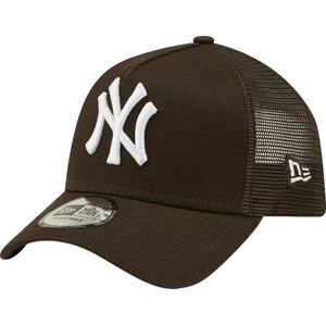 New York Yankees Kšiltovka 9Forty Kids MLB A-Frame Trucker League Essential Brown/White Dítě