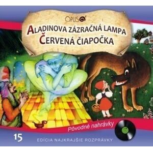 Najkrajšie Rozprávky Aladinova zázračná lampa / Červená Čiapočka Hudební CD