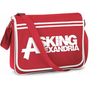 Asking Alexandria Logo  Taška na rameno Bílá-Červená