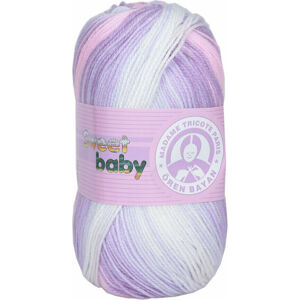 Madam Tricote Sweet Baby Batik 332 Purple-White-Pink
