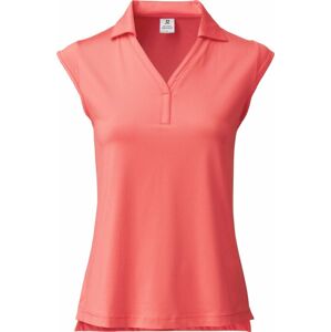 Daily Sports Anzio Sleeveless Polo Shirt Coral XL